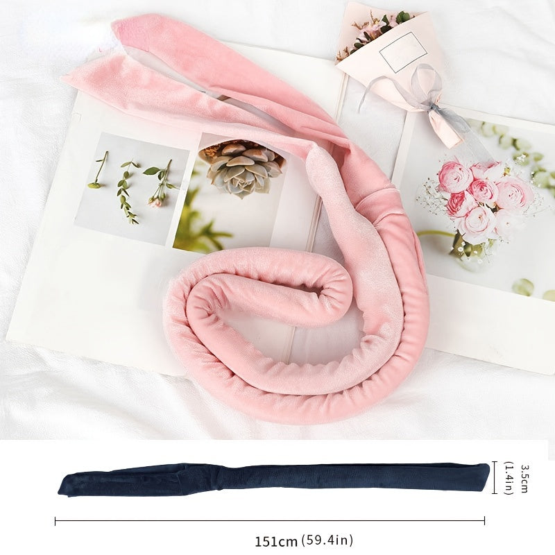 Rulo de pelo sin calor para uso unisex, ondas suaves, bricolaje, organizador de herramientas para el cabello