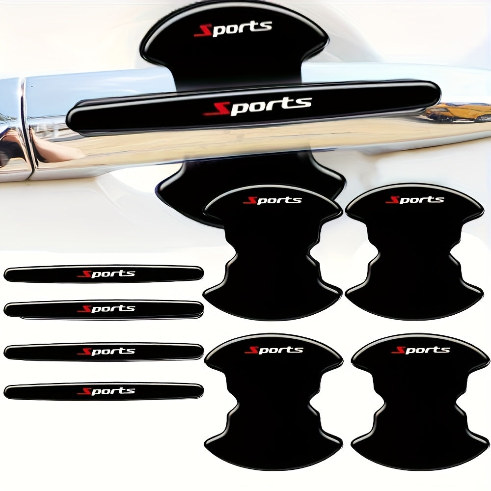 8 dona avtomobil eshigi tutqichining qopqog'i Bardoshli ABS chizishga qarshi yopishqoq bo'yoq himoyasi