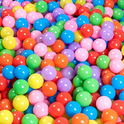 Candy-Colored Ocean Balls Set of 60 or 120 Non-Toxic Kids' Play Balls for Ball Pits and Outdoor Play
