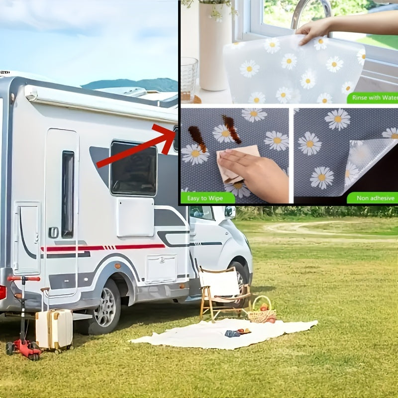 Водонепроницаемый и прочный рулон из EVA-материала для полок в багажниках, шкафах, столешницах, столах, обувных шкафах, стенах. Нескользящий, маслоустойчивый и влагостойкий.