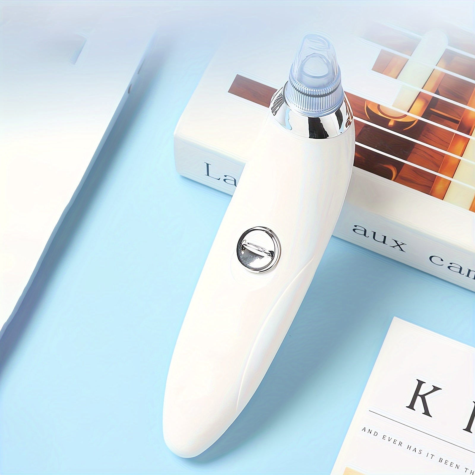 Blackhead Removal Facial Pore Cleaner Portable Device with 4 Probes for Men and Women