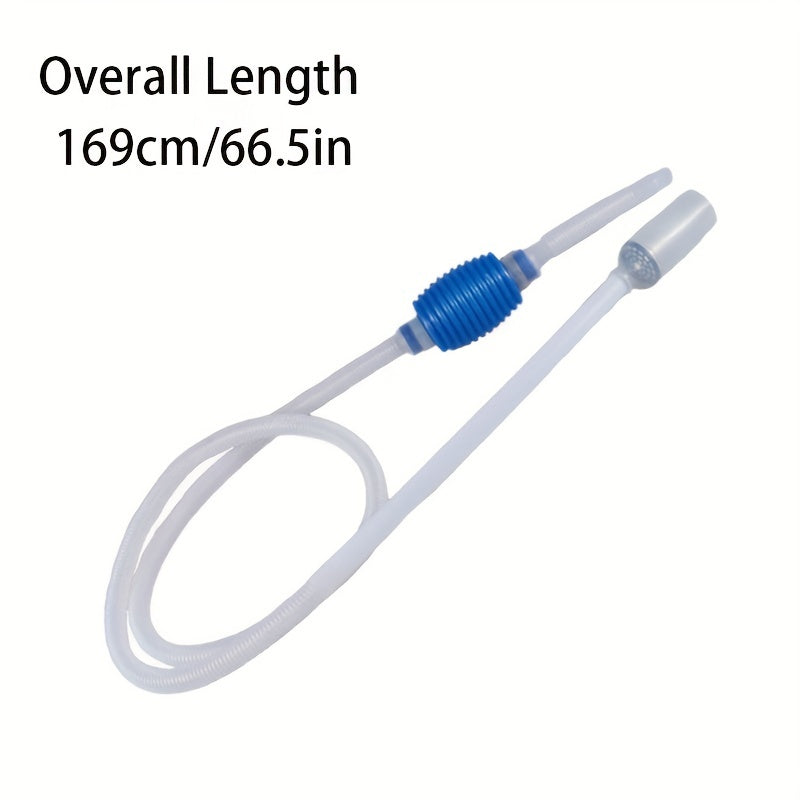 Semi-Automatic Aquarium Siphon Vacuum Cleaner Pump for Maintenance
