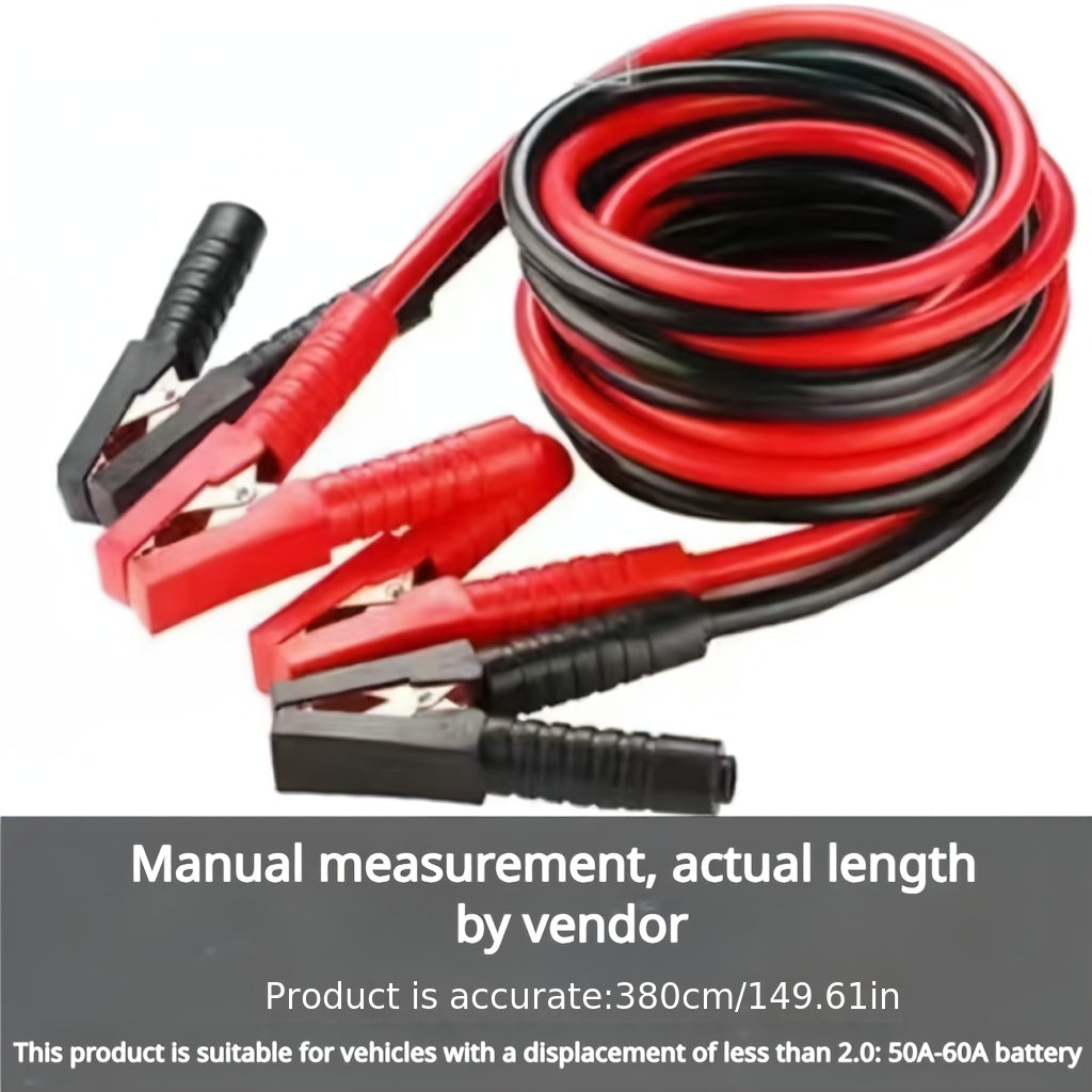 Клеммы для автомобильных аккумуляторов из меди, аварийные кабели-перемычки для аккумуляторов 50-60А