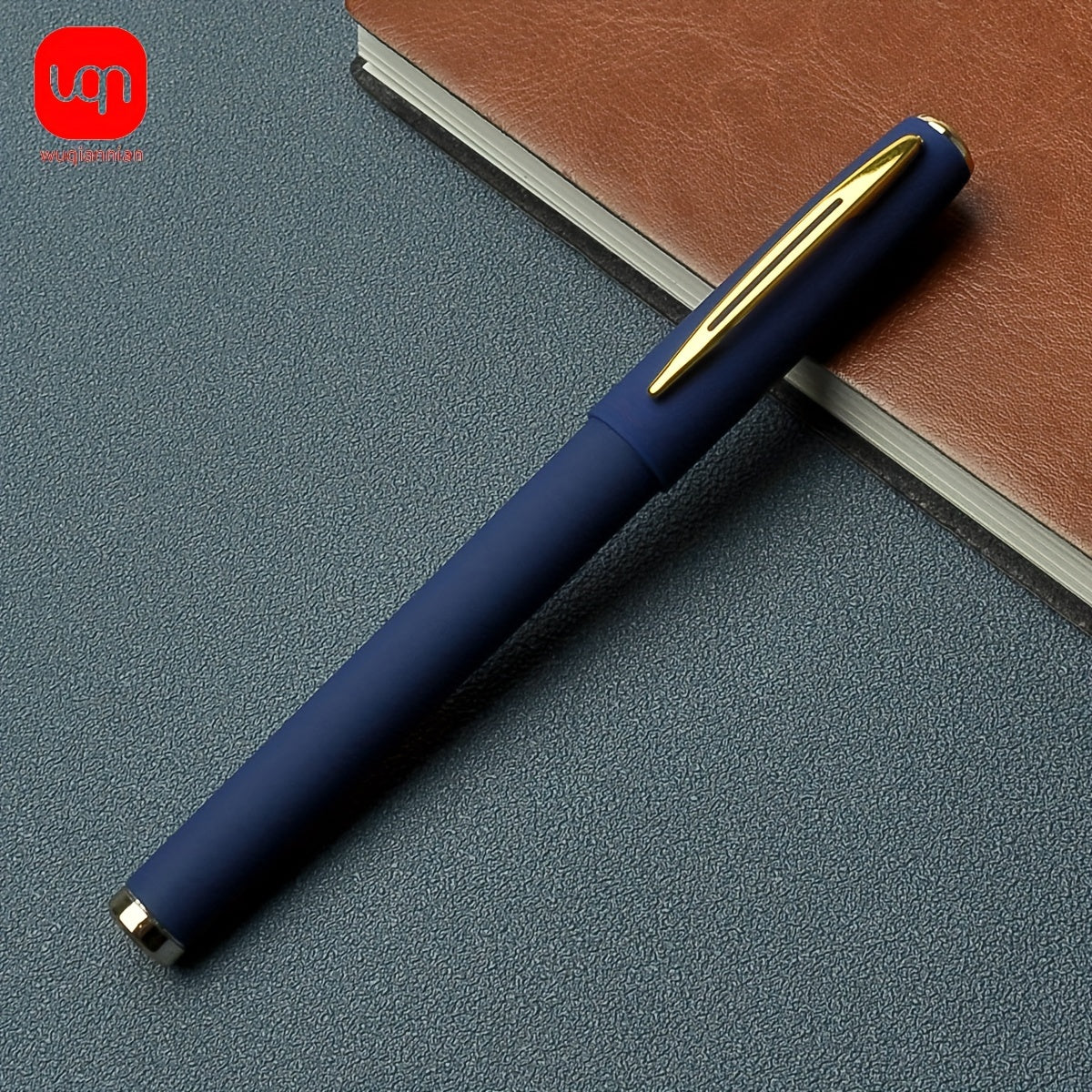 3/6pcs Large Blue Matte Gel Pens 0.7mm Bullet Tip Smooth Writing Office School