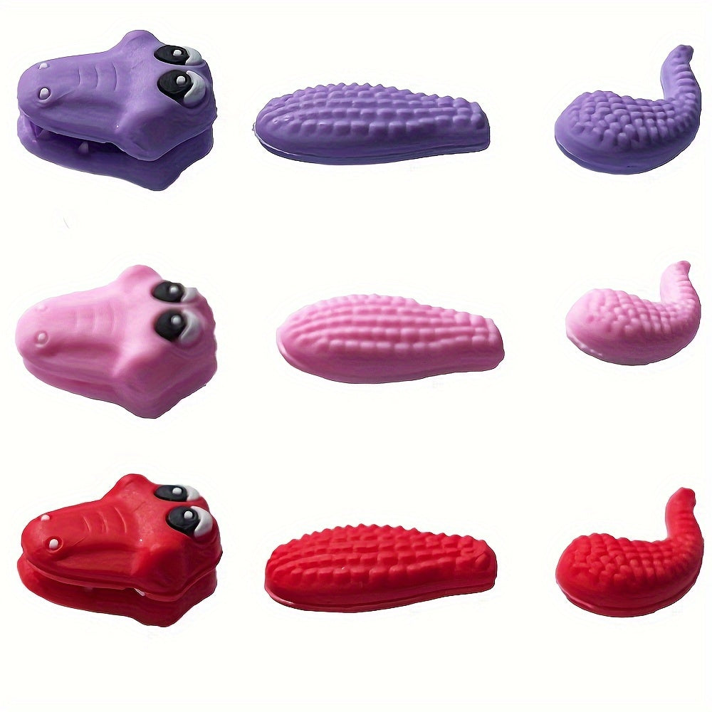 Unisex 3D Animal Shoe Charms for Sneakers and Bracelets Set