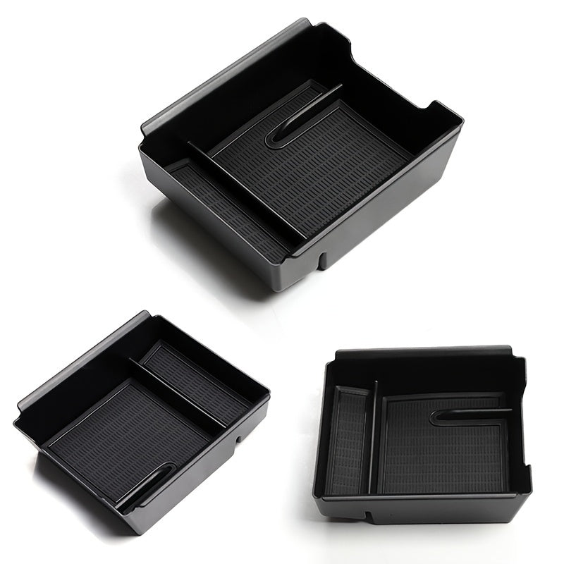 2 Packs Car Center Console Organizer for Tesla Model 3/Y, Storage Box, Tidy Interior