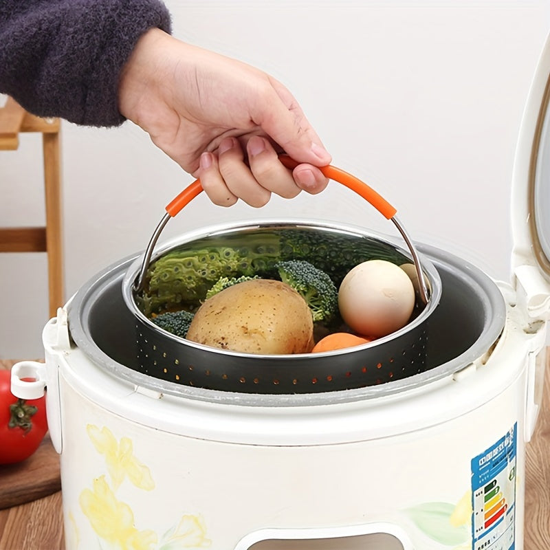 Cesta de vapor de acero inoxidable para olla a presión 1 cuarto sin electricidad