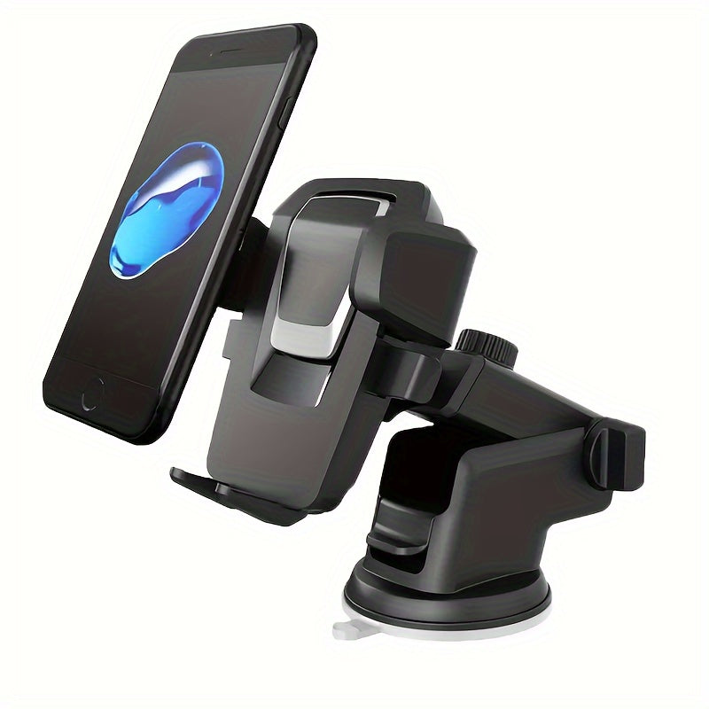 Car Phone Holder Mount for Dashboard Universal Cellphone Stand Black