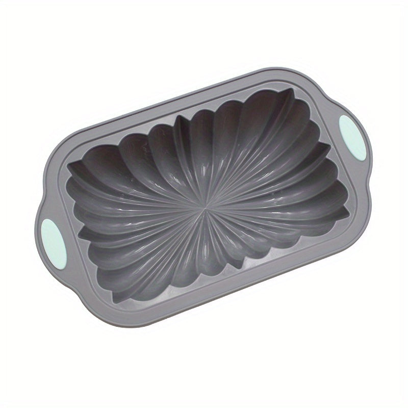Rectangle Silicone Cake Pan 27.79cmx16.38cm Baking Mold for Oven Cooking