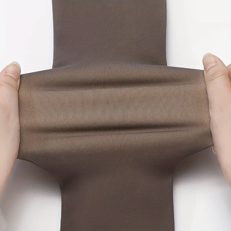 Прозрачные утягивающие колготки для осени/зимы.