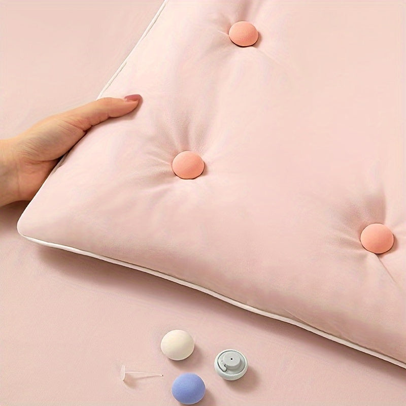  paxta to'shagi uchun yostiq va quvvatlar uchun yostiq yopishtiruvchi, qulay o'rnatish, oson tozalash