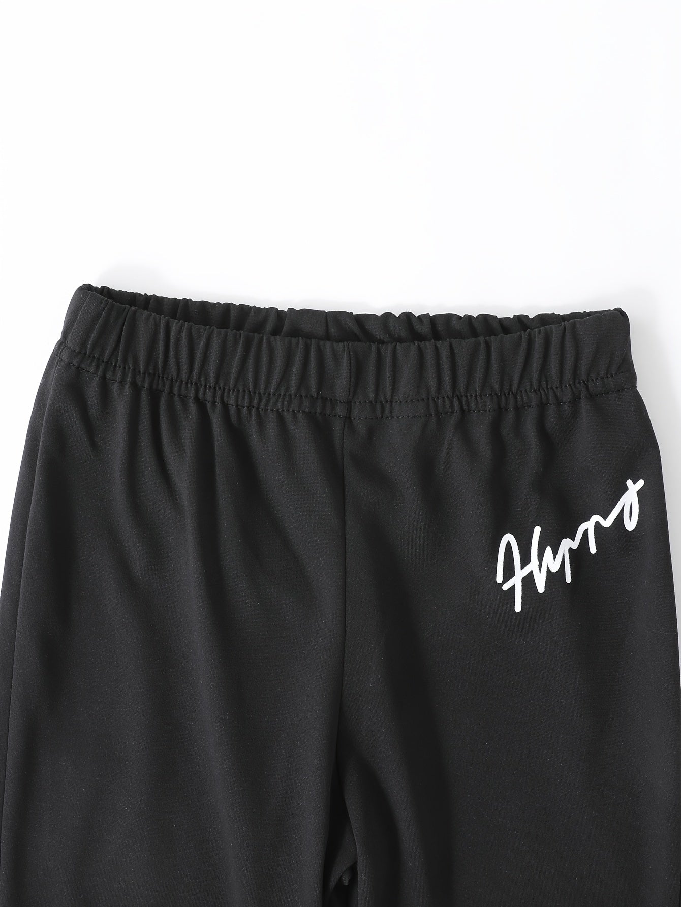 Boys Hooded Jackets Set of Two Zipper Patchwork Letter Print Spring Fall Polyester