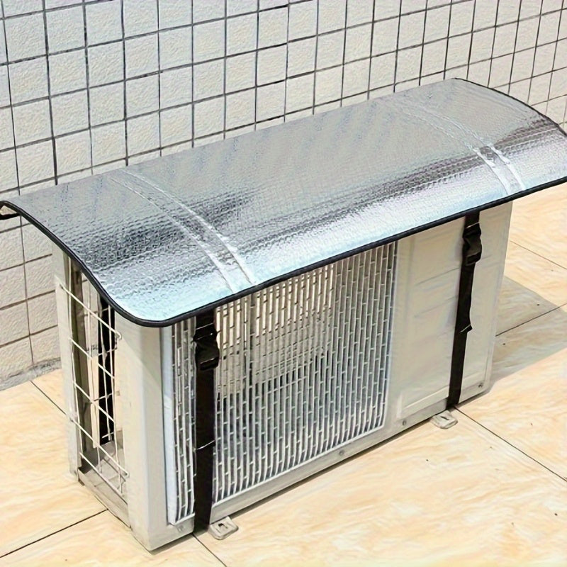 Outdoor Aluminum Foil AC Cover Weatherproof Insulation Energy Saving