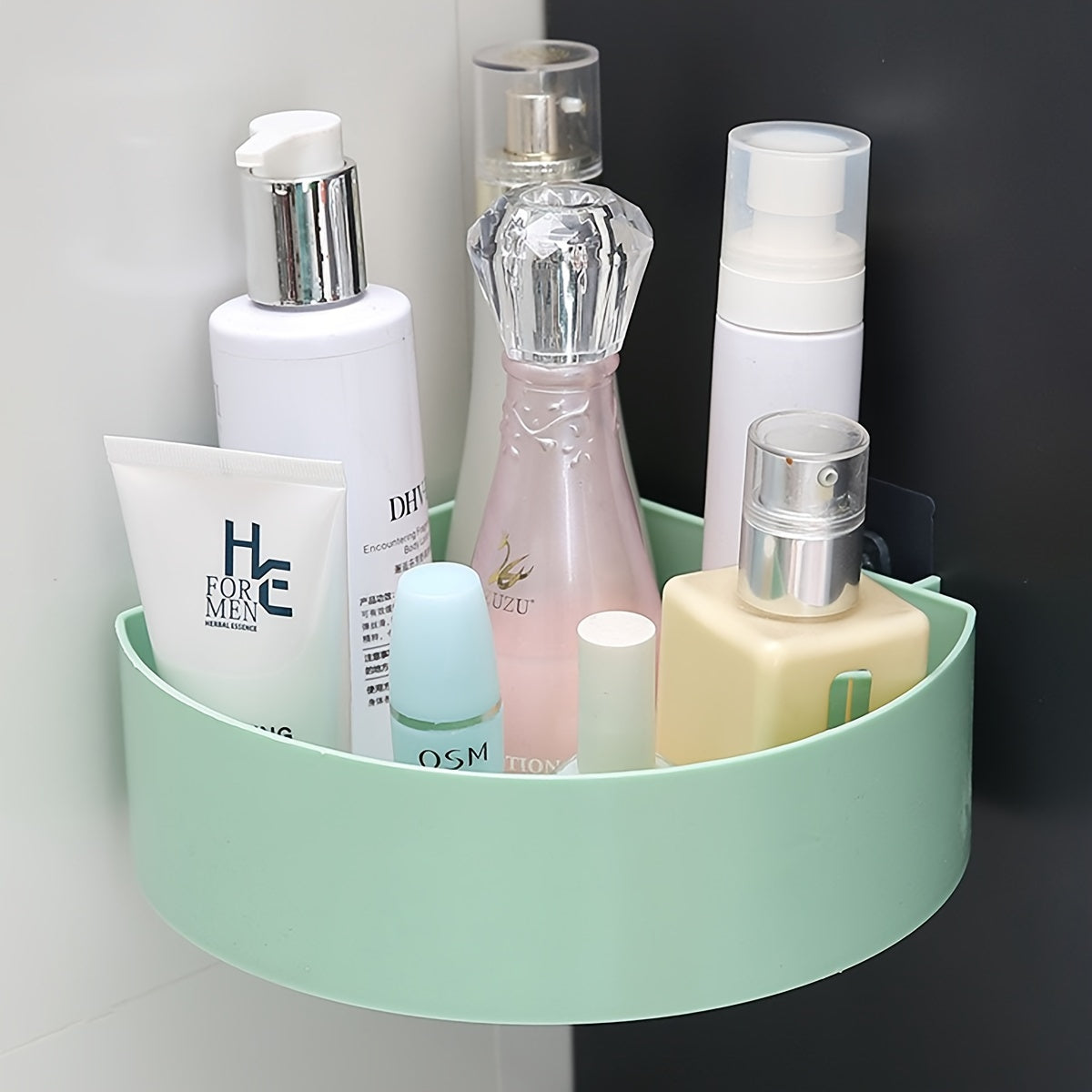 Suction Wall Rack for Bathroom Kitchen Living Room No Holes Easy Install