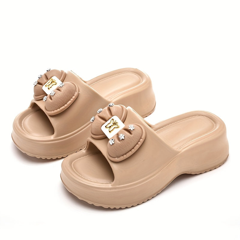 Women's EVA Slides Thick-Soled Summer Beach Casual Non-Slip Shoes