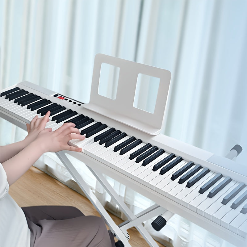 Soporte portátil en forma de X para piano electrónico y guzheng, desmontable, para eventos