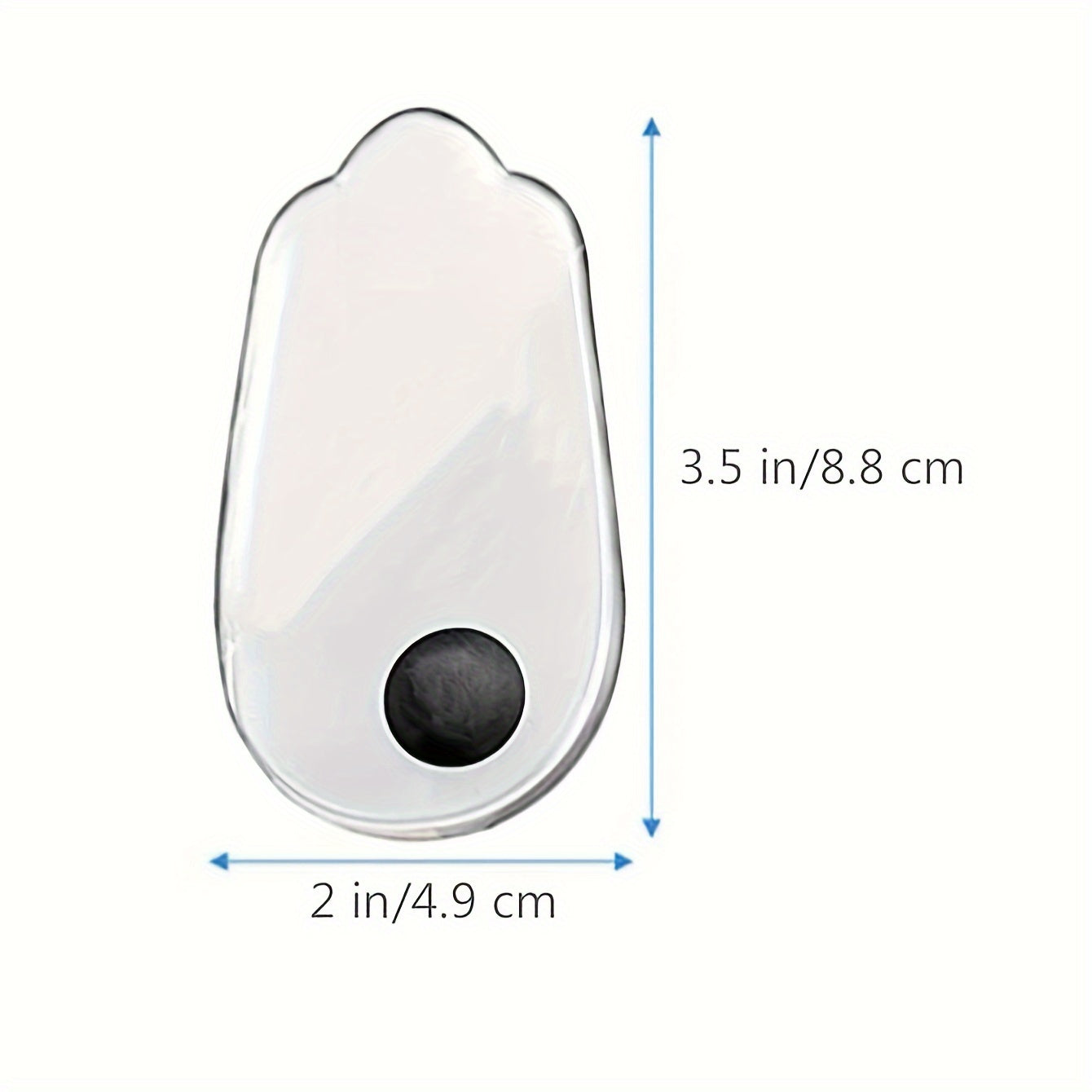 Unisex Silicone Orthotic Shoe Insoles With Heel and Toe Support
