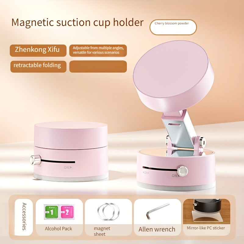 Soporte de tablero de coche telescópico plegable universal con succión por vacío