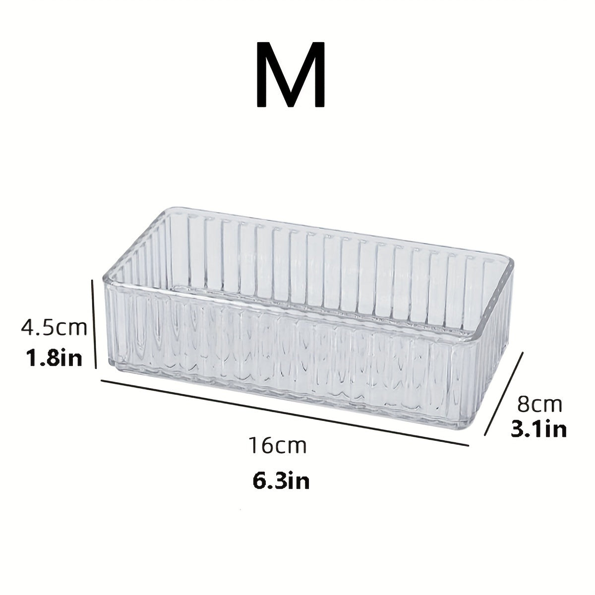 Caja de almacenamiento de plástico con cajones para organizador de cosméticos y cuidado de la piel
