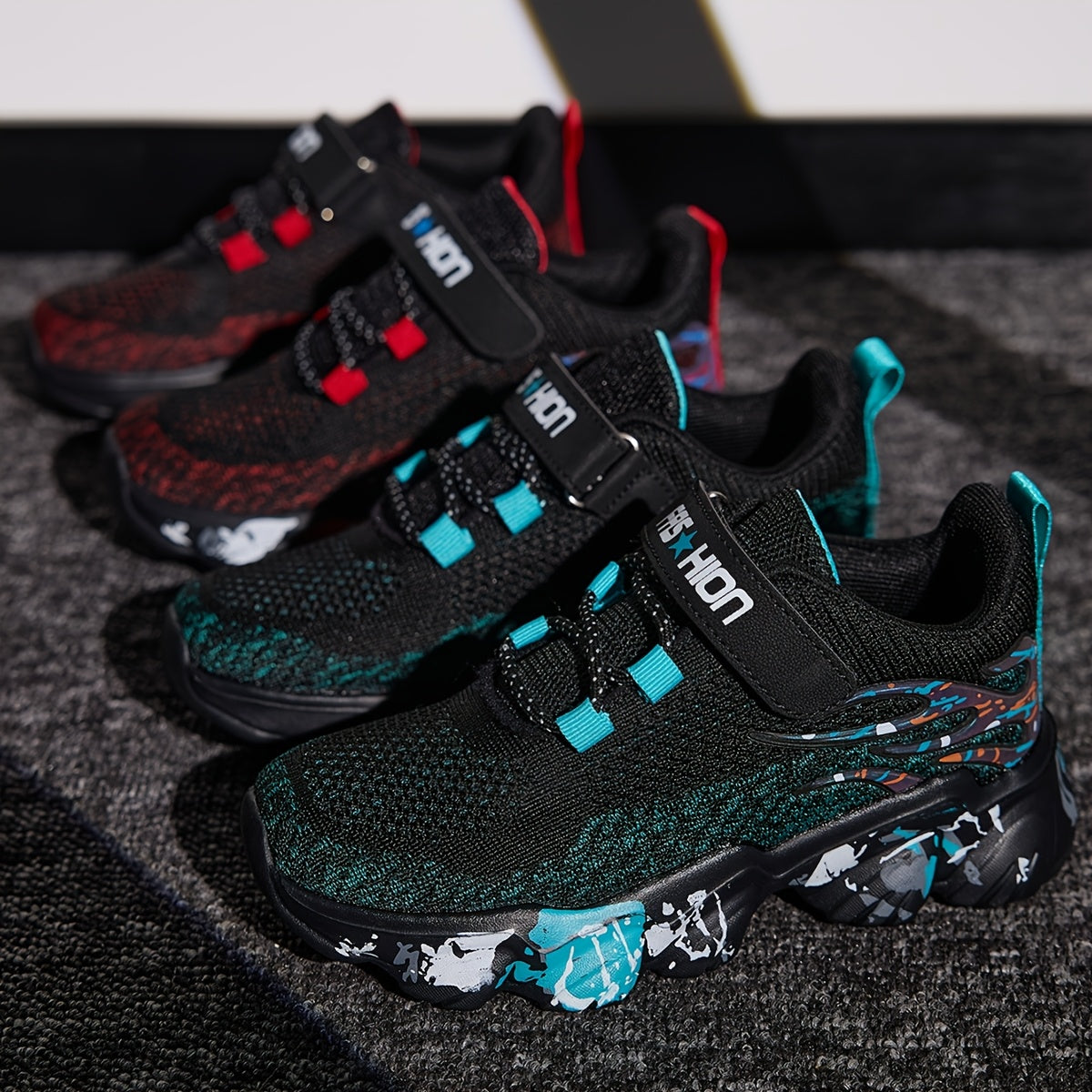 Zapatillas casuales de malla transpirable para niños, niños y niñas, para todas las estaciones, ligeras, para correr al aire libre