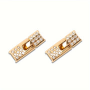 Women's Rhinestone-Free Shoe Buttons for Dress and Casual Shoes