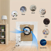 Set of 10 Sealed Dust Bag Replacements for Robot Vacuum Cleaners