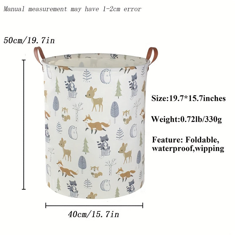 Yotoqxona uchun suv o'tkazmaydigan saqlash qutisi, bu kir yuvish savati kiyim saqlash, o'yinchoqlarni tartibga solish va xona bezatish uchun ham juda mos keladi.