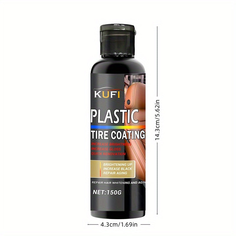 150g Car Coating for Interior and Tire Restoration Glossy Finish Scratch Repair