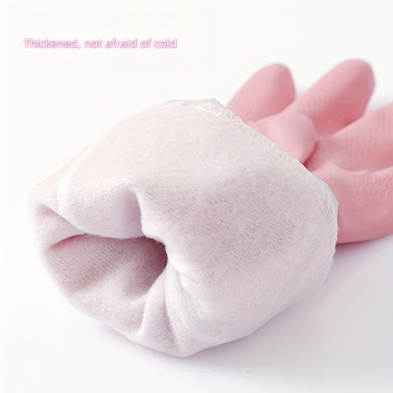 Водонепроницаемые легкие перчатки из ПВХ для уборки кухни и ванной комнаты