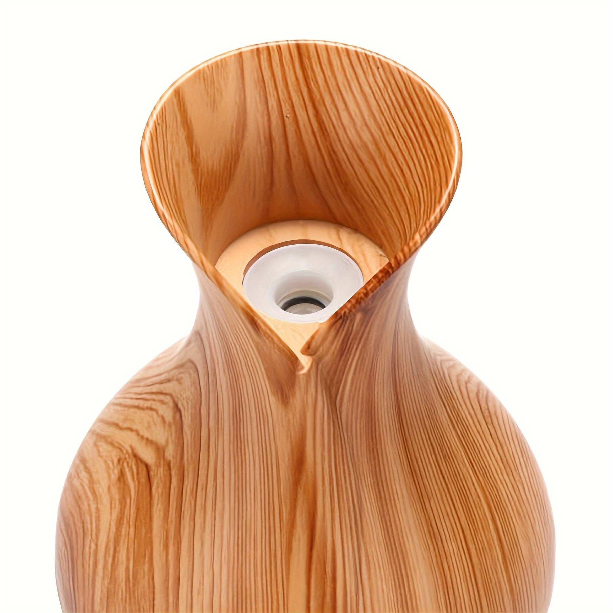 Elegant Wooden Essential Oil Diffuser with LED Night Light Aromatherapy Humidifier