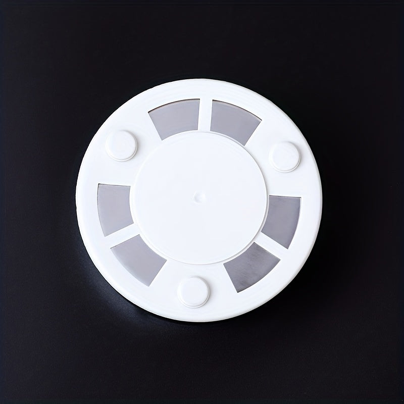 Stainless Steel Windproof Ashtray for Living Room Sealed Rotary Durable