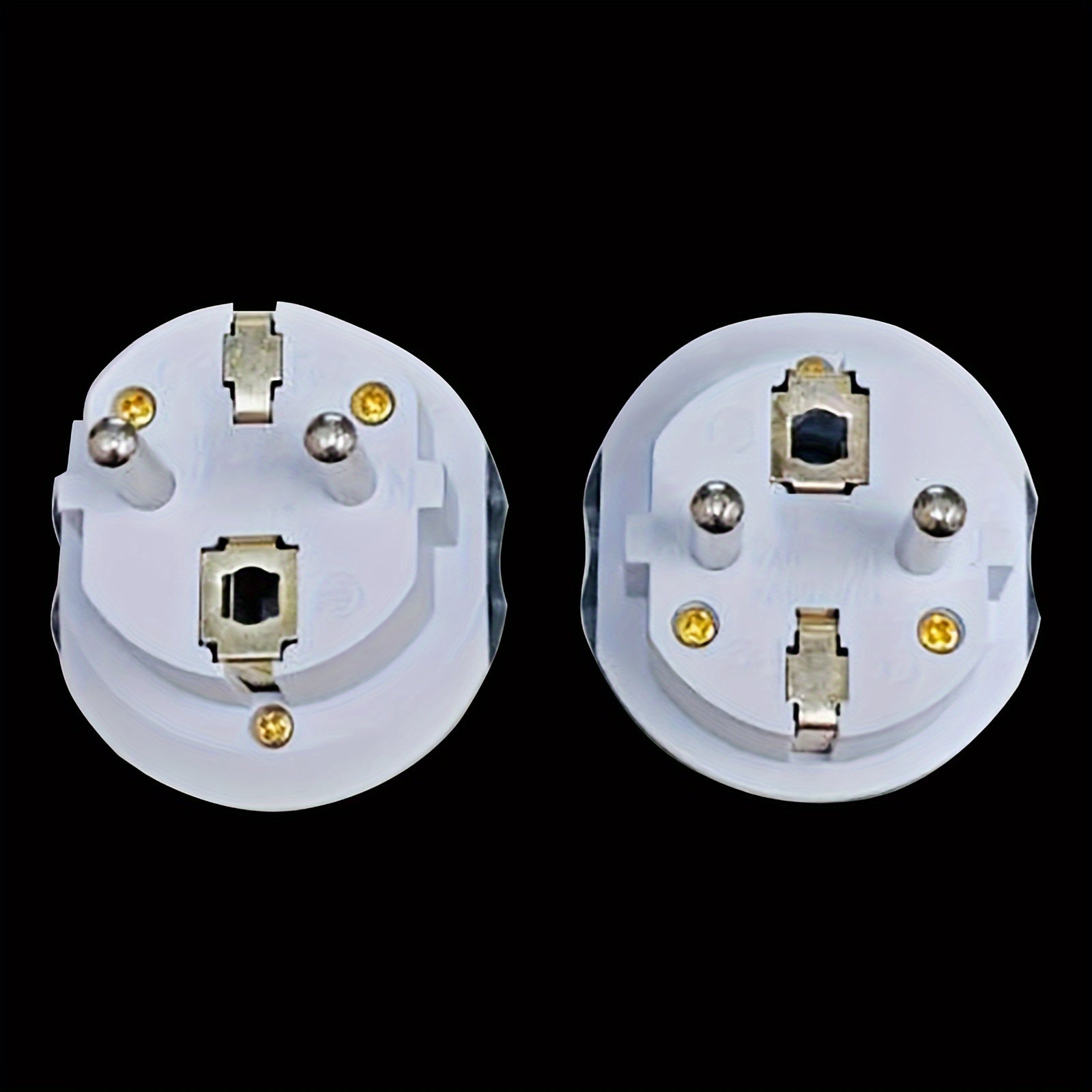 Adaptador de enchufe de viaje para Alemania para tomas eléctricas EU 16A, enchufe europeo de 4.8mm para EE. UU., China, Australia, Corea