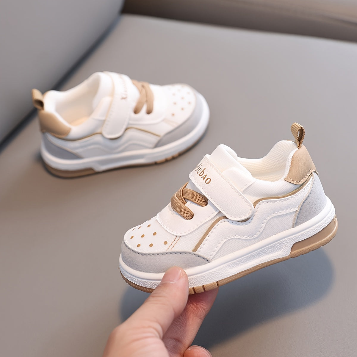 Children's Spring and Autumn Breathable Anti-slip Baby Walking Shoes Low Top Toddler Sneakers