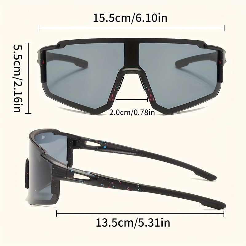 Sports Glasses for Cycling Running Fishing UV Protection Anti-Glare PC Frame