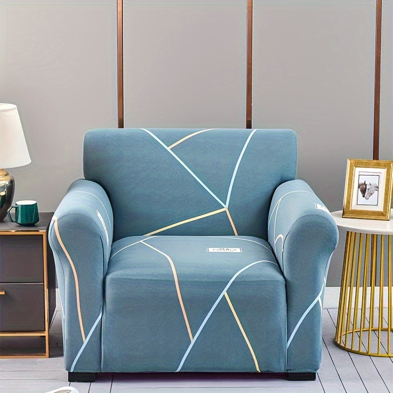 Высокая эластичная чехол для дивана с противоскользящей пенопластовой полосой, пылезащитный и подходящий для всех сезонов. Включает 1 наволочку без наполнителя. Размеры 40,89 см * 40,89 см. Идеально подходит для защиты мебели и улучшения домашнего декора.