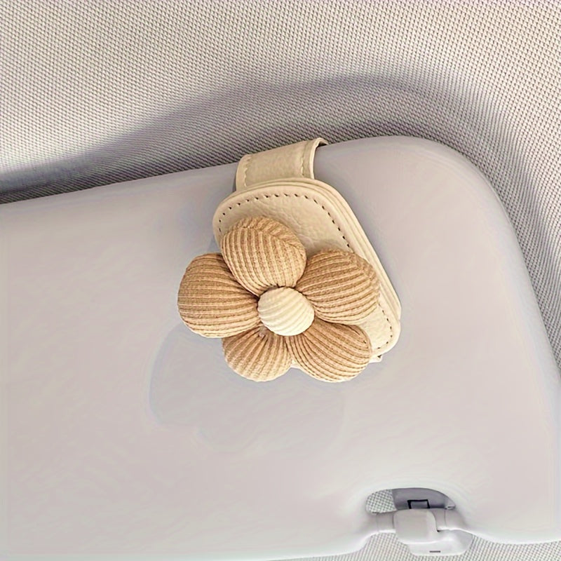 Женский магнитный держатель для очков-автоклипса, солнцезащитный козырек, органайзер для билетов