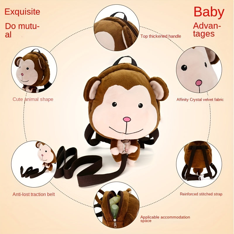 Toddler Safety Backpack with Leash and Storage Bag