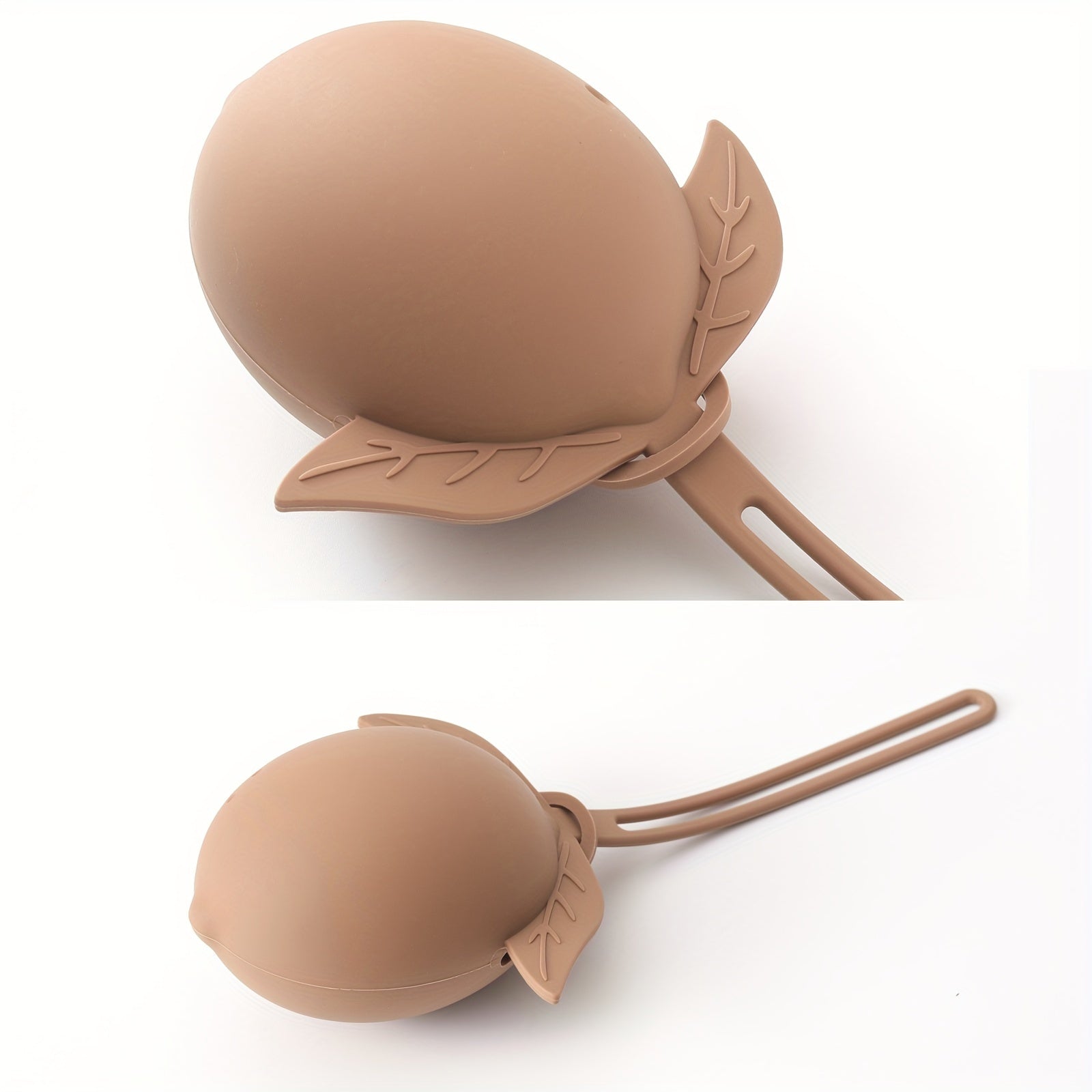 Silicone Pacifier Holder Case for Babies 0-3 Years Lemon Shape Portable Storage