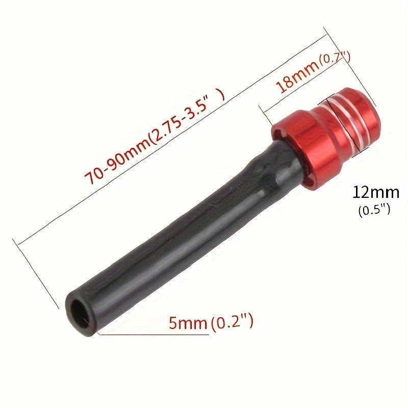 Motorcycle Fuel Cap Aluminum Alloy with Single-Way Vent for Off-Road Bikes