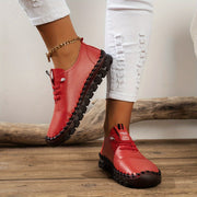 Lightweight Soft Sole Loafers for Women with Round Toe and Breathable Fabric