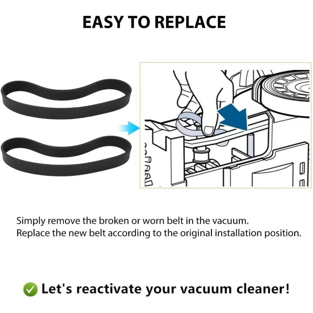 Replacement Vacuum Belts for Rewind Model 3534, 3031120, 3031123, 2031093