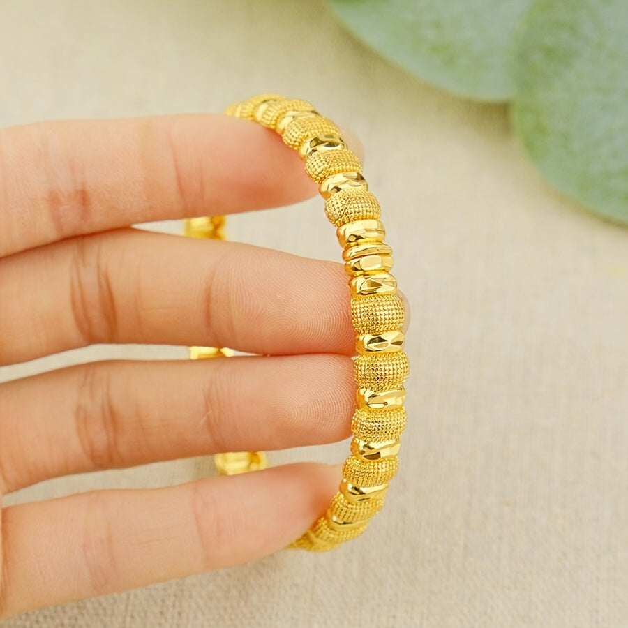 Set of 4 Waterproof Pea Design Bracelets for Women Gifts for Brides and Friends