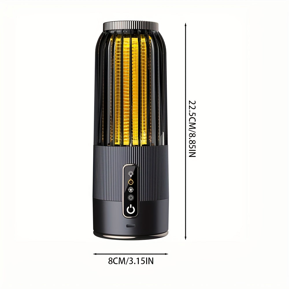 Solar Mosquito Killer Lamp with USB and Solar Charging for Indoor Outdoor