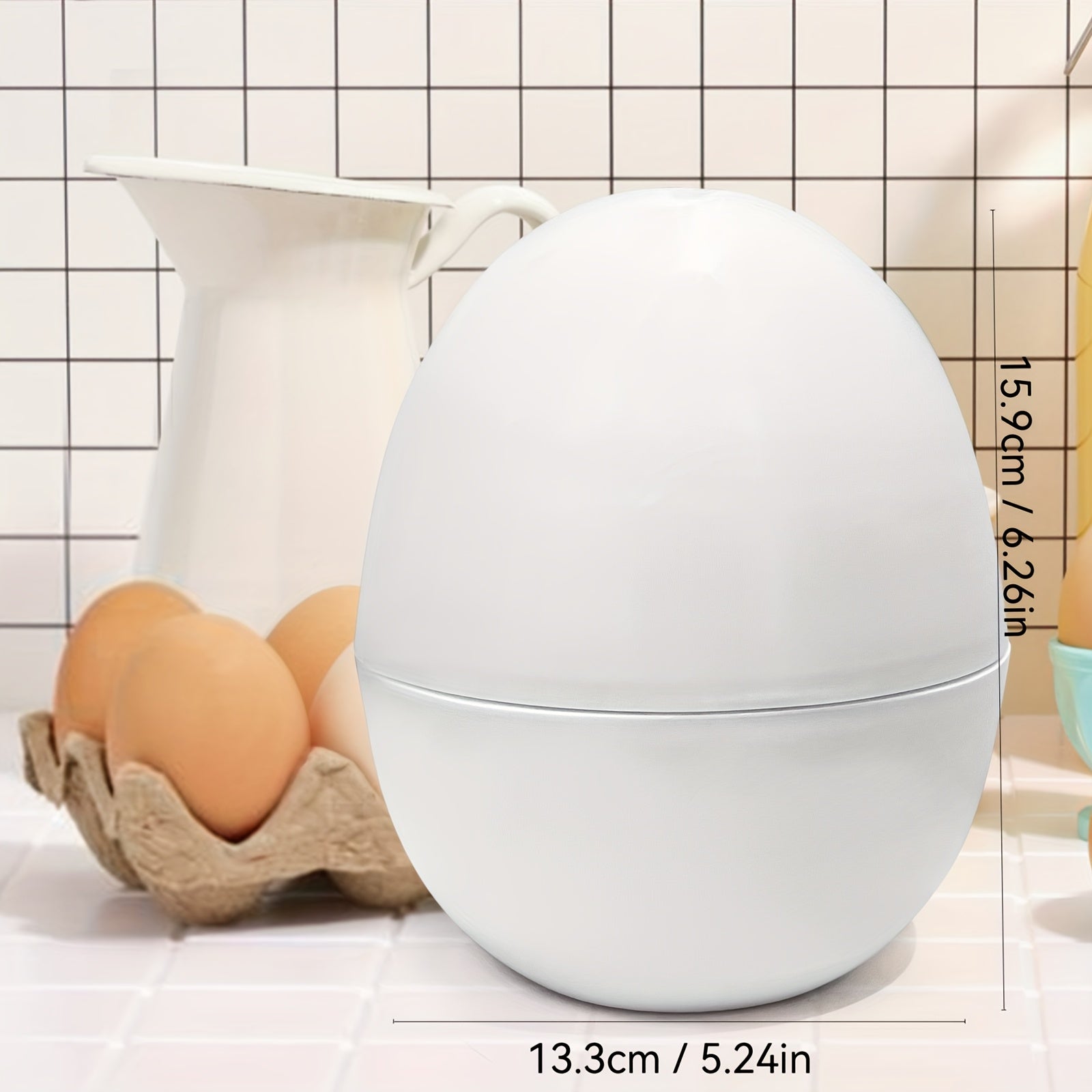 Мини-микроволновая пароварка для яиц с крышкой для мягких и твердых вареных яиц