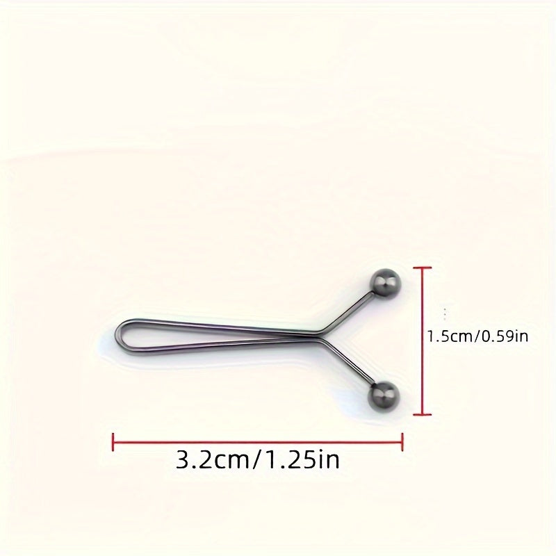 Set of 4 Gold Safety Pins for Scarves, Shirts, Pants, Cuffs, Versatile