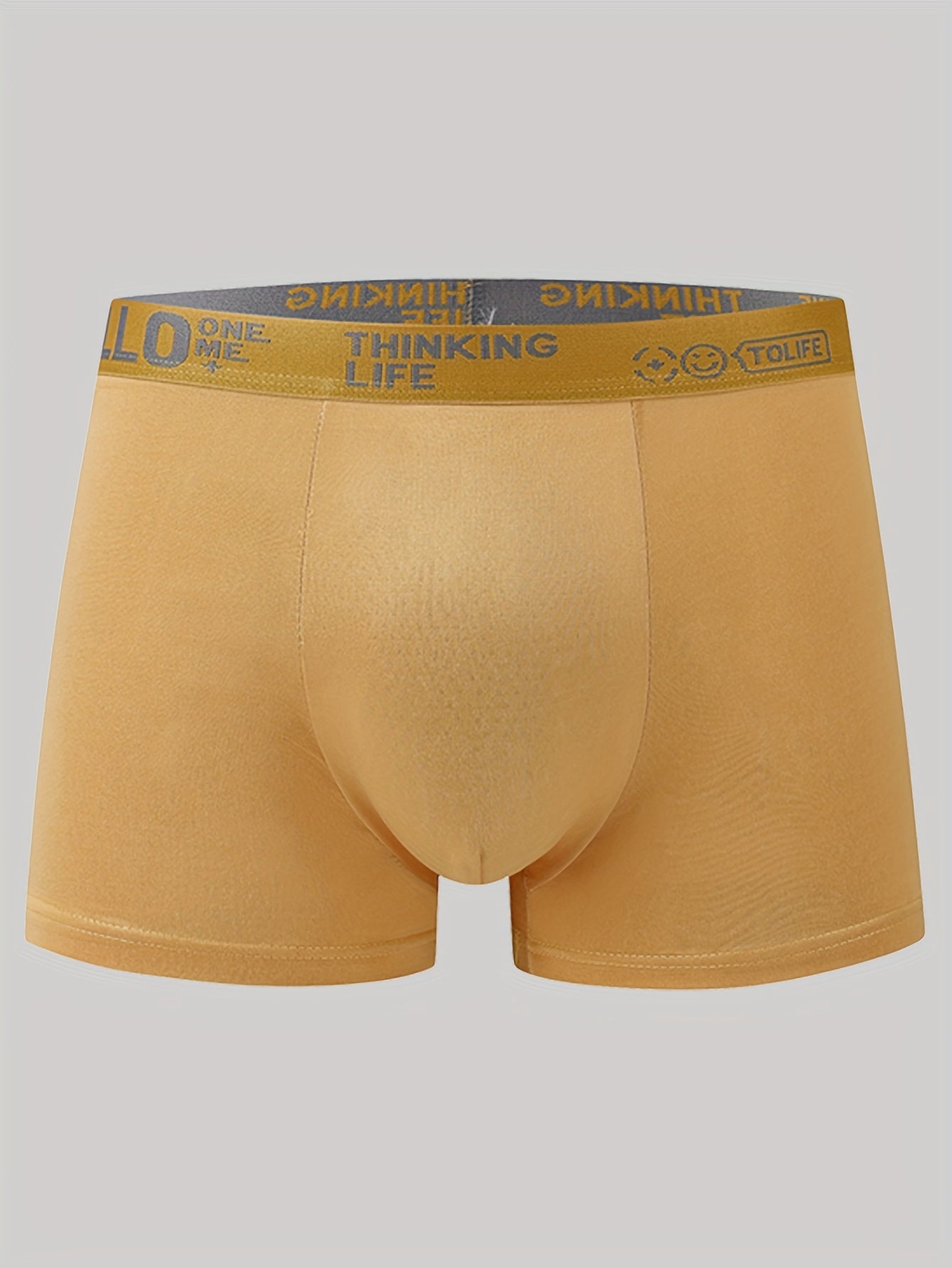 Men's Boxer Briefs 3 Pack Breathable Quick-Drying Polyester Spandex Shorts