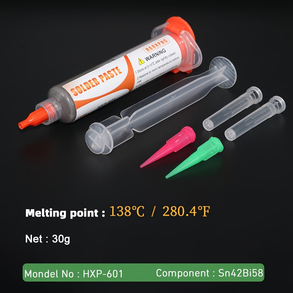 Solder Paste for SMD Repair LED Electronics Home Renovation Low-Temperature Flux