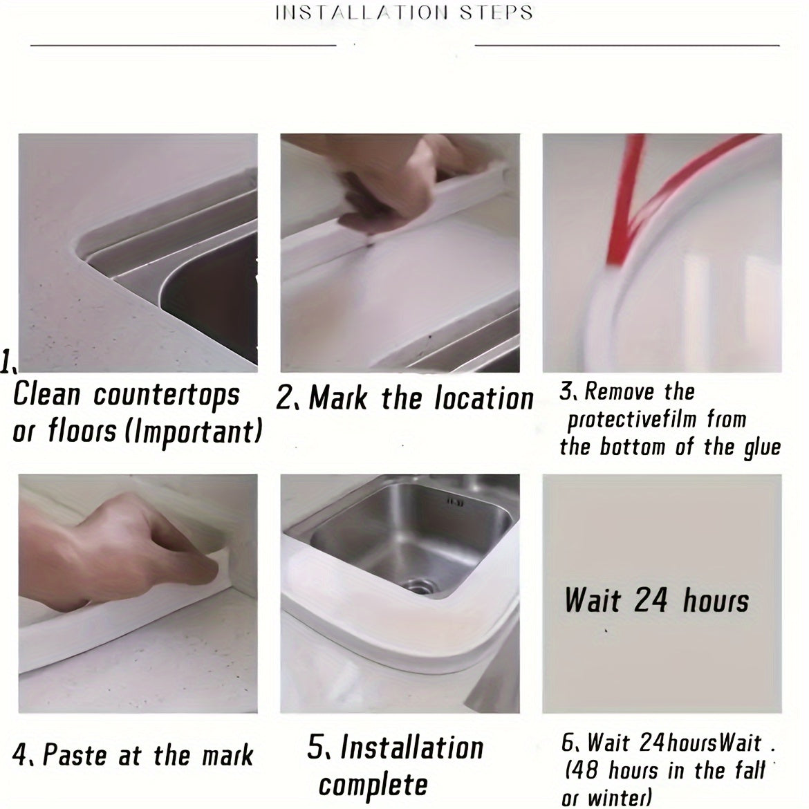 Гибкий порог для душа, водяной барьер высотой 3 см, мягкий TPE, барьер для пола в ванной