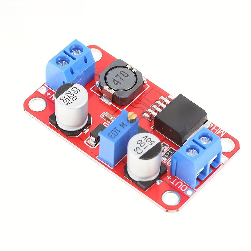 Batareya/Quyosh energiyasini zaryadlash uchun yuqori samarali 5A DC-DC kuchaytiruvchi modul, 3-35V dan 5-35V gacha, fuse va mis terminal bilan