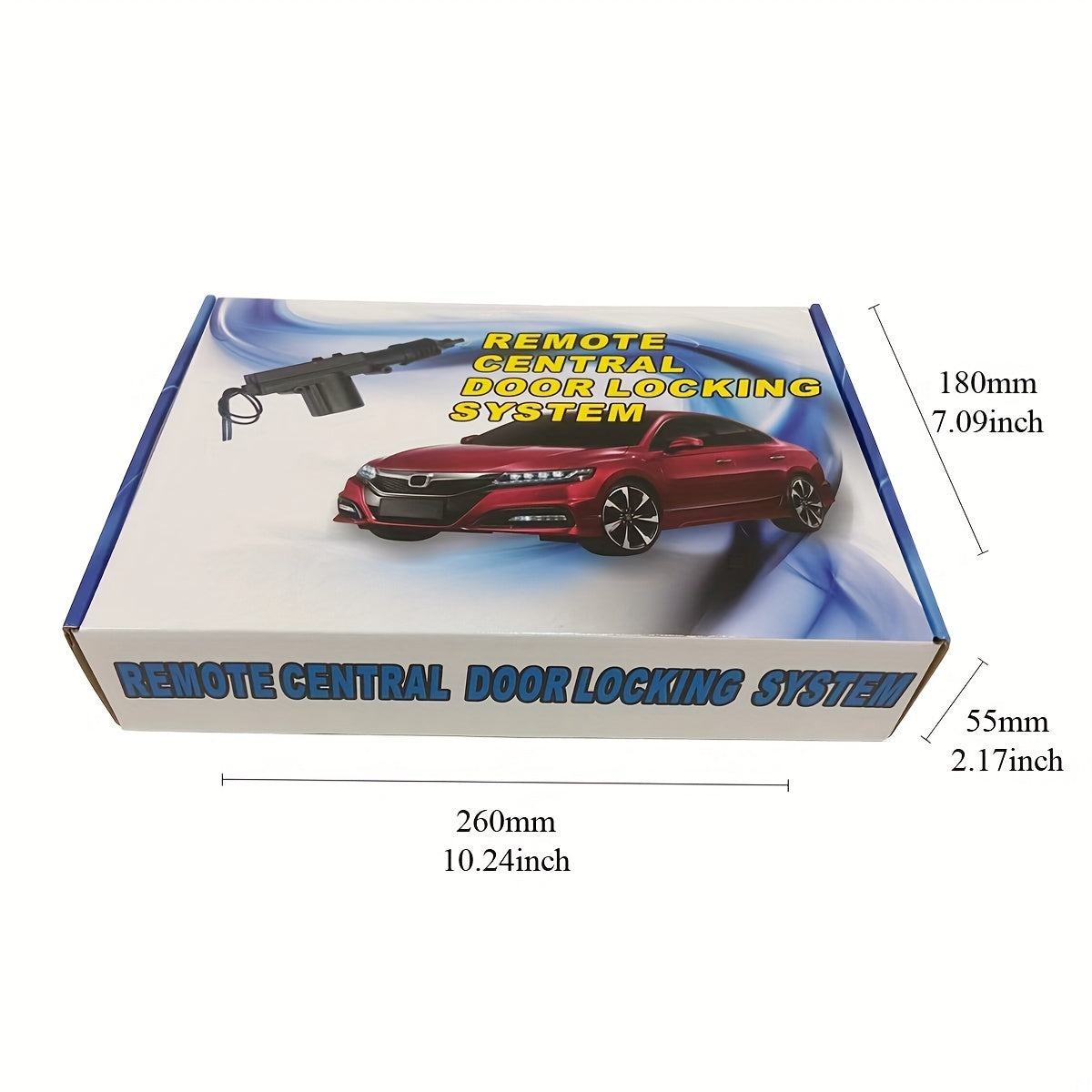 Universal Car Door Lock Kit with Remote Control Central Locking System Trunk Release ABS